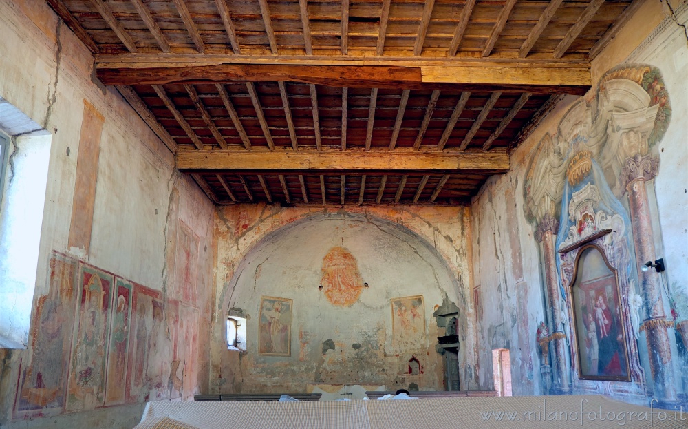 Vimercate (Monza e Brianza, Italy) - Interior of the the Church of Santa Maria Assunta
